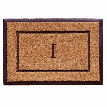 Calloway Mills Monogram Door Mat, Black, Natural, 24 in W x 36 in L 101632436I